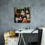  «Cat Familia In Ornate Attire» par Doron David, art mural sur toile, 18 po x 18 po-98689198