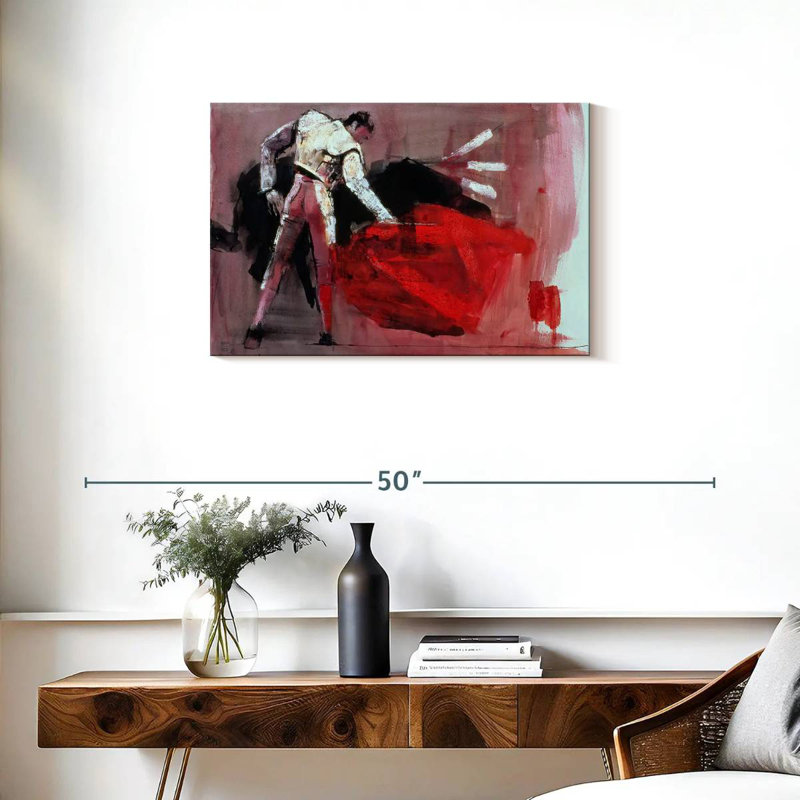 Leisha Matador, 20" H x 30" W