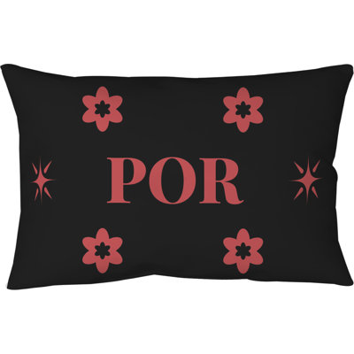 Coussin tissé et fermé Portland
