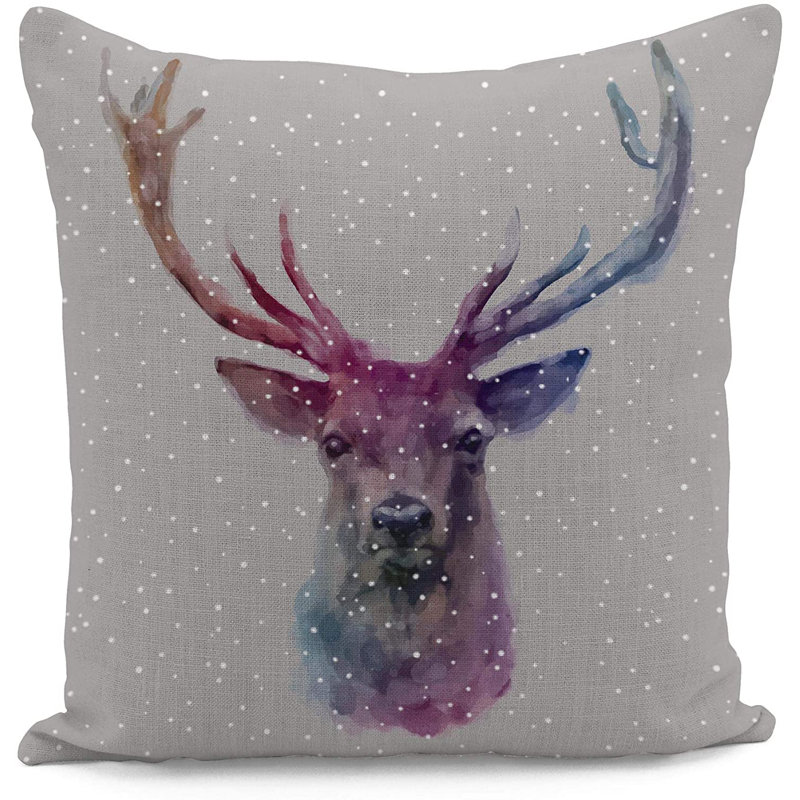 Acklin Square Cushion Cover, Grey