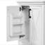 Meuble-lavabo de 24 po avec lavabo simple, structure en bois massif et panneau de fibres à densité moyenne, 2 portes à fermeture en douceur, 1 tiroir divisé, 2 tablettes de rangement, amplement d'espace de rangement-1116233556-1116233554