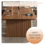 Grande table de conférence en bois massif, table longue, bureau moderne-132218943