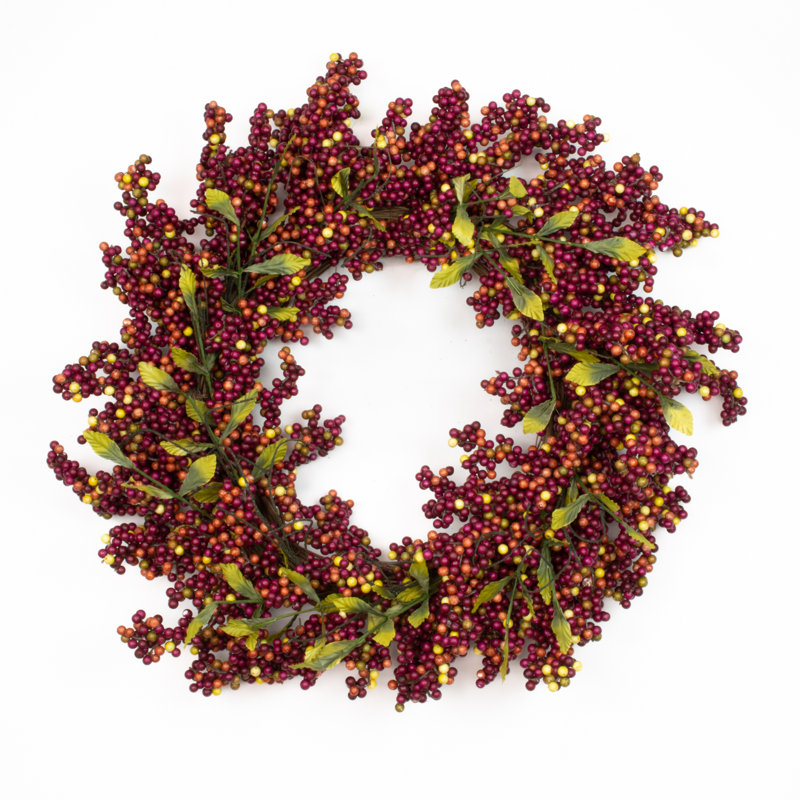 Couronne en mousse 22 po Bounteasant Berry