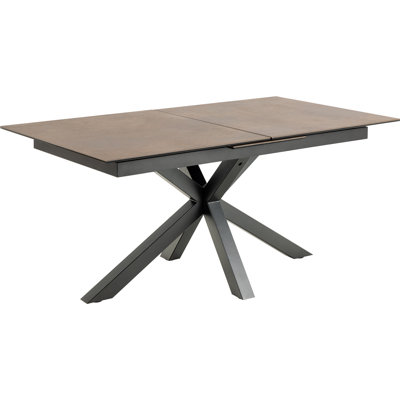 Leilani Extendable Metal Base Dining Table