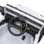 Licence pour enfants Land Rover Defender Volta 5008 24V avec contrôle des parents, 2 roues motrices, suspension à quatre roues, Bluetooth, MP3, musique, volume réglable, affichage de puissance, lumières DEL, vitesses 1,86-3,11MPH pour enfants 3-7