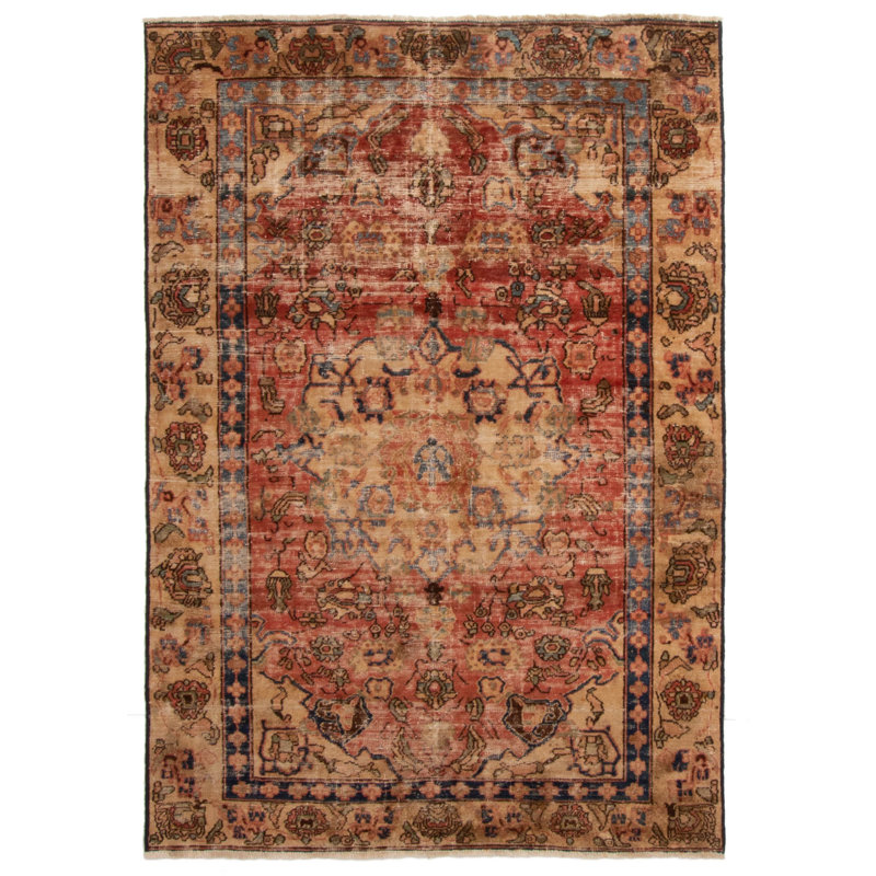 Nicholes Copper Rug 4'1" x 5'10"