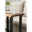 Table de bout en bois massif 