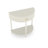 Modern 31.5" Fluted Semi-Circle Narrow Console Table-124237637