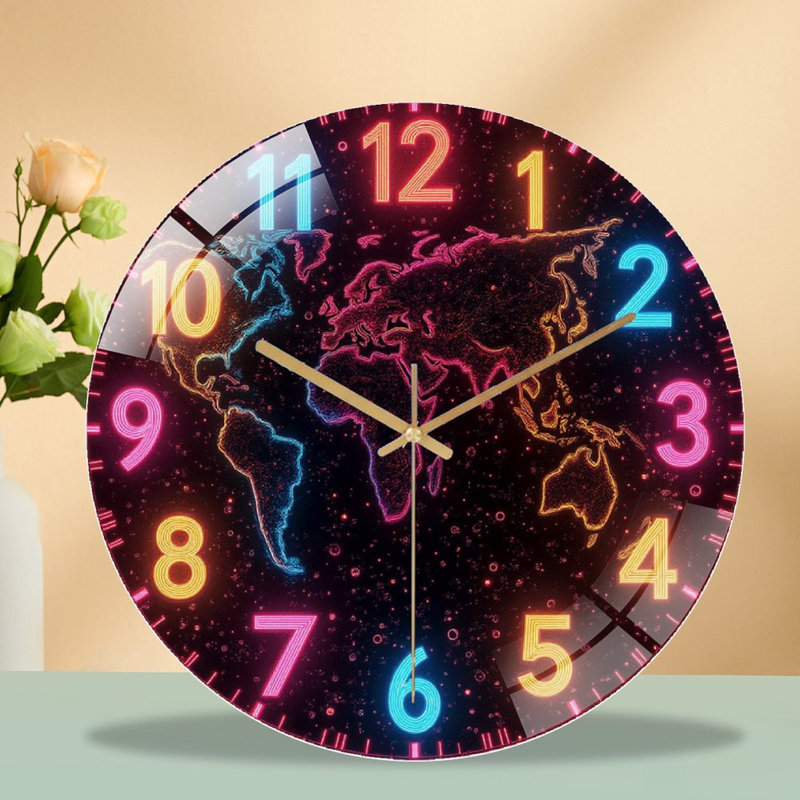 Horloge murale 12 po