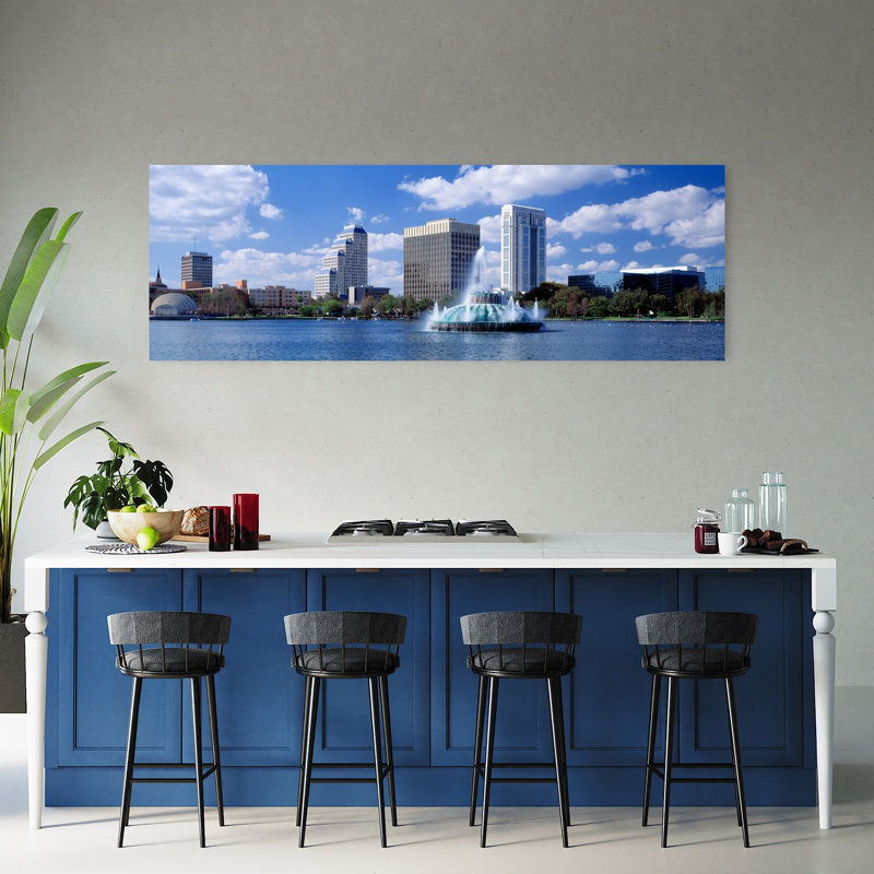 Orlando, Floride, États-Unis, art abstrait moderne, art mural, H 60 po x l 20 po