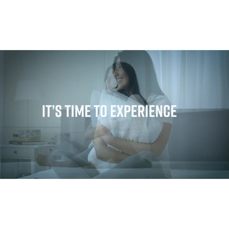 Twin XL Gel Memory Foam Mattress Topper with Circular-Knit Cover