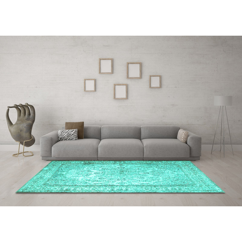 Mirzoyev Performance Oriental Indoor Rug, Round 8'