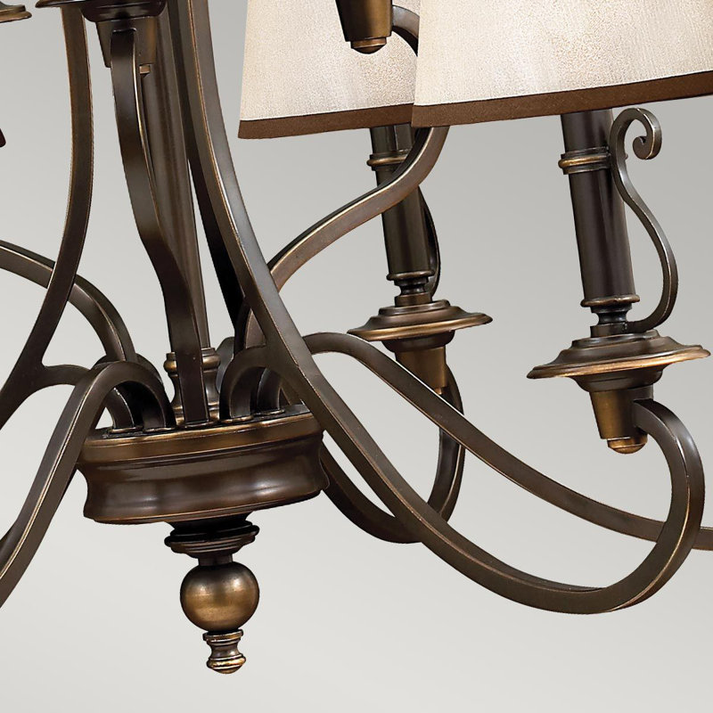 Klatt 9 - Light Shaded Chandelier