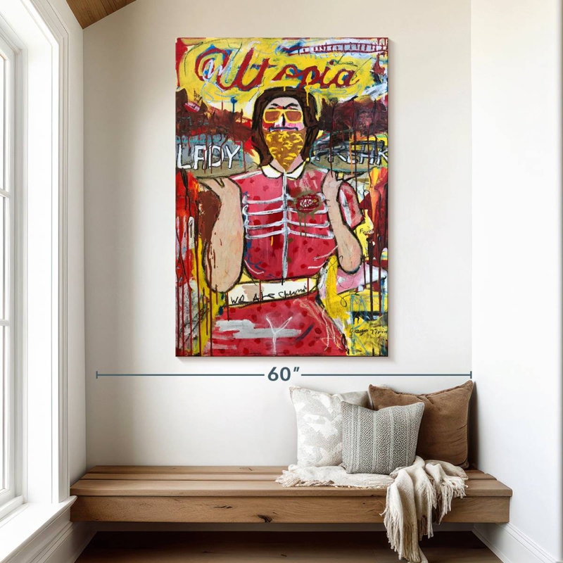 Leisha Utopia, 51" H x 34" W