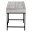 Bureau d'ordinateur, bureau personnel, ordinateur portable, tiroirs de rangement, L 48 po, travail, stratifié, métal, contemporain, moderne-1507371789