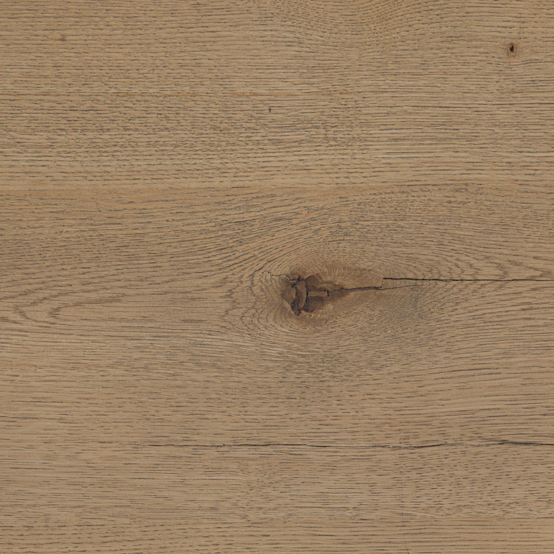 Leo 6 - Drawer Solid Wood Dresser, Rustic Light Natural Oak