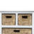 Barrera Open Shelf Basket Cabinet