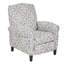 Fauteuil inclinable par pression