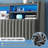 Upholstered Platform Bed With Storage Headboard, Led Lights & Charging Station-2128122663-2128122648