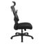 Fauteuil de direction en filet avec appui-tête