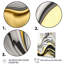 «Abstract Geode Marble Waves Gold III», reproduction sur toile-86806007-86806010