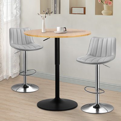 Laylan 2 - Person Pedestal Dining Set