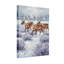 Animaux, hiver, renne, scène de forêt enneigée-2093519930