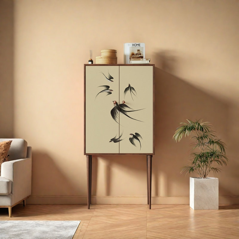 Bibliothèque moderne de style minimaliste créatif