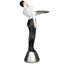 Figurine art déco François le valet parisien