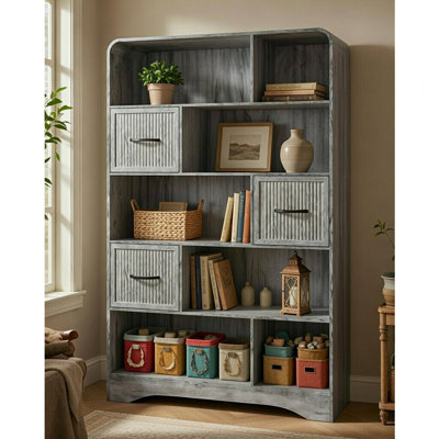 Bookcase 48x70 - Grey