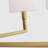 Thomas O'Brien Coughlin 4 Light Dining Room Chandelier With White Linen Shade-171525162-171525160