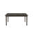 Claudia II Weathered Gray Finish Dining Table