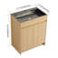 Meuble-lavabo autoportant de 28 po