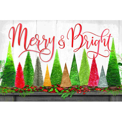 Merry And Bright Christmas Trees