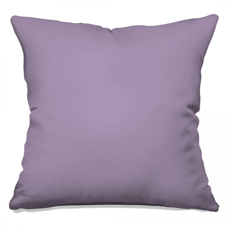 Coussins décoratifs mauves, 18 x 18 pouces