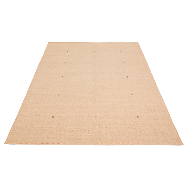 Tapis brun clair Kashkuli 7 pi 10 po x 11 pi 0 po Gabbeh