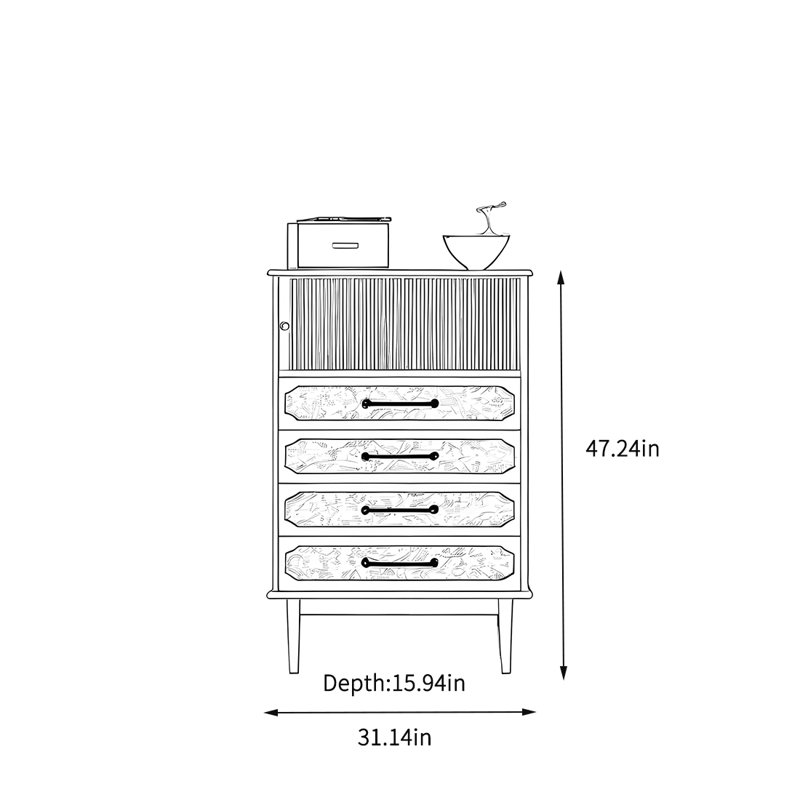 Armoire de rangement simple Home