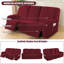 Housse pour fauteuil inclinable à coussins carrés/rectangulaires-245939422