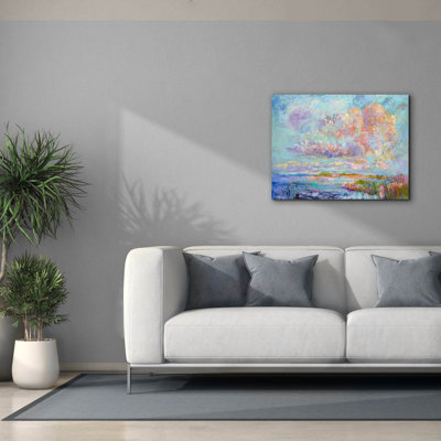  «Sanctuary» par Dorothy Fagan, art mural sur toile
