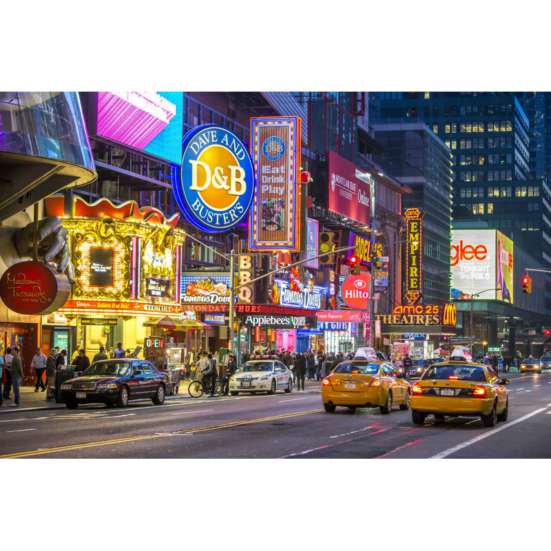 New York par Waupee - photographie sur toile tendue, H 20 po x l 30 po