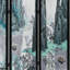 160Cm W x 175.3Cm H 4 - Panel Solid Wood Room Divider