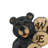 Kasidi Bear Plastic Garden Statue
