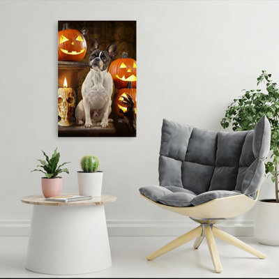Halloween, art bouledogue français