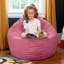 4 pi Fauteuil à billes et coussin anti-chute Cocoon Kids - Microsuède-93705758
