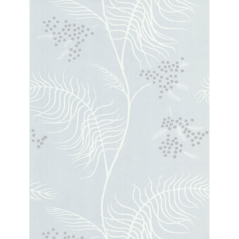 Mimosa Floral Non-Pasted Wallpaper Roll, Slate
