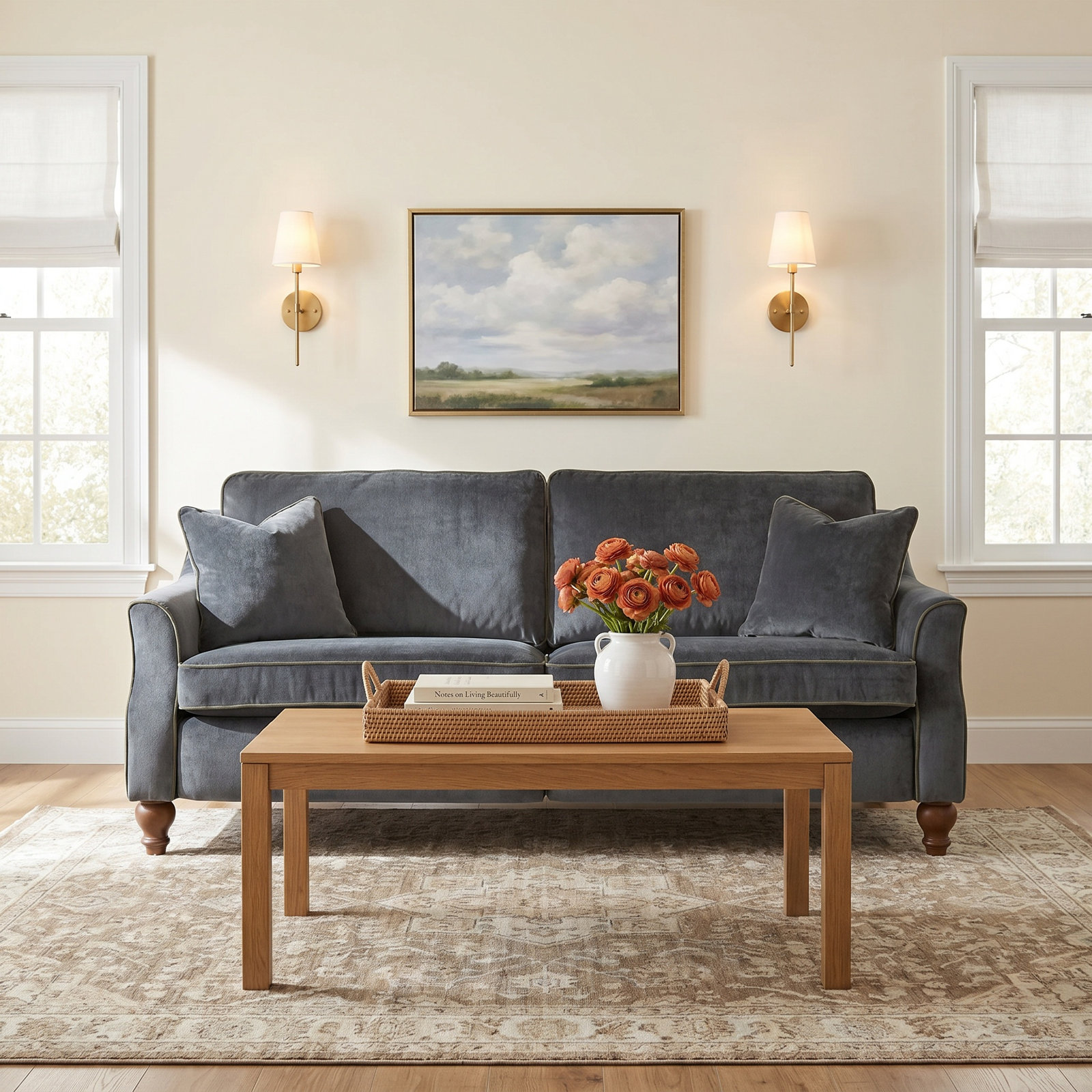 Erin & Ben Co. 84" Reclining Sofa