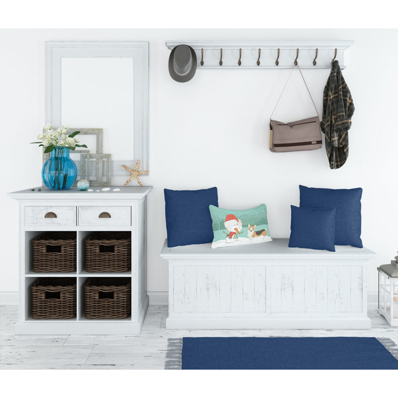  Coussin intérieur / extérieur, Corgi Pembroke tricolore