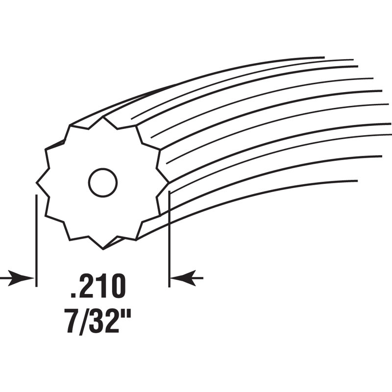Screen Retainer Spline, 25 foot. (Single Pack), Grey, 9.05" H x 4.95" W x 1.4" D