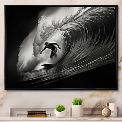 Surfers Paradise, vague grise II sur toile