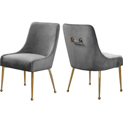 Owen Velvet Upholstered Side ChaiR